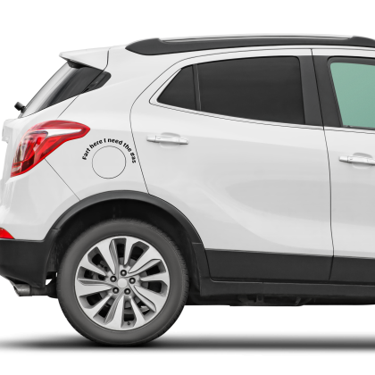 Fart Here vinyl car sticker